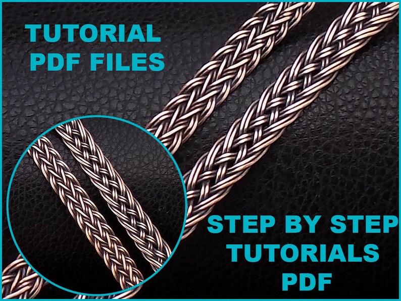 PDF Files Instant Download Wire Braiding Techniques Tutorials Etsy