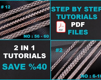 PDF Files Instant Download wire braiding techniques tutorials how to make lesson,braiding with wire pattern tutorial pdf | No : 6-10 + 56-60