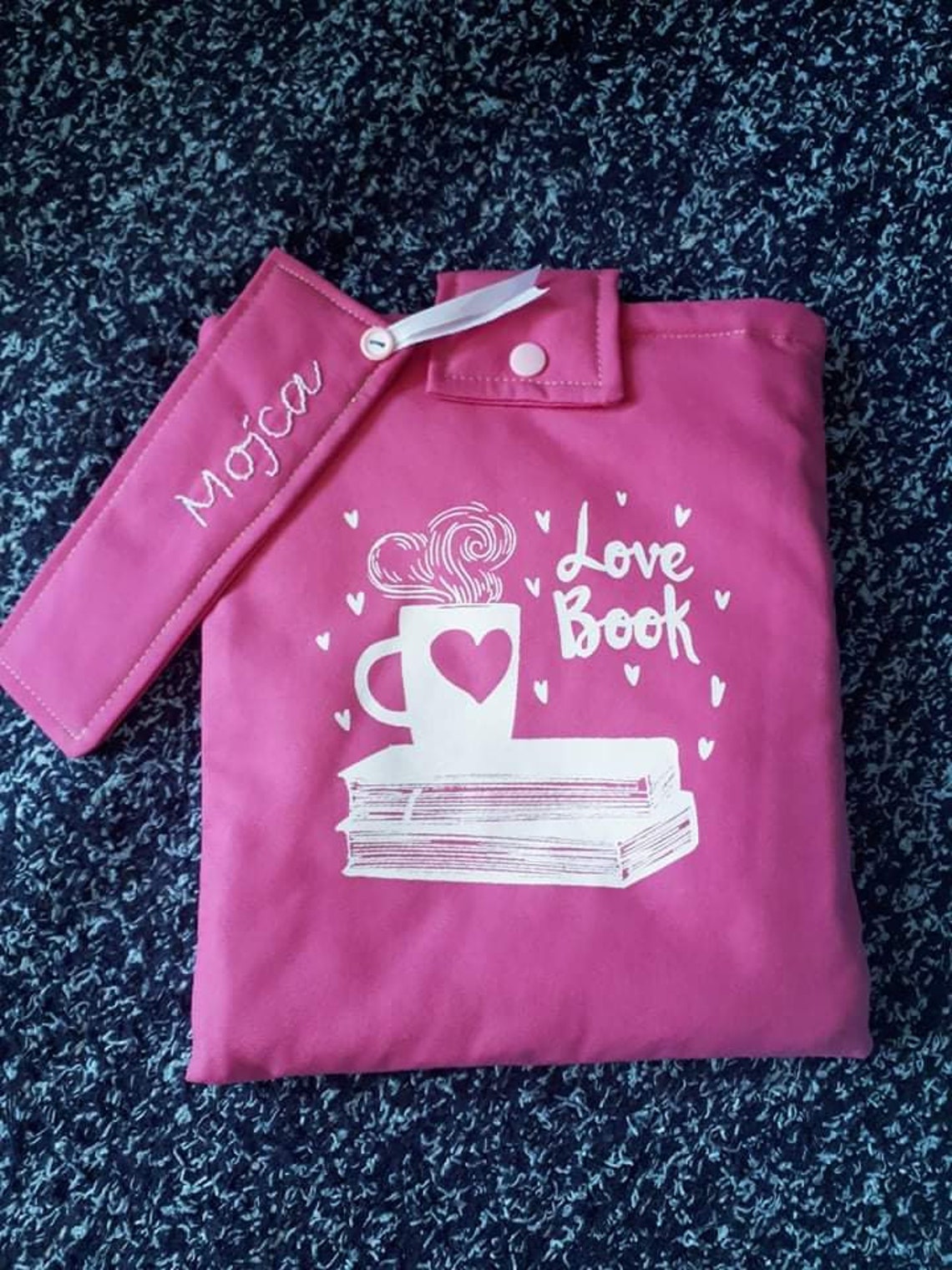 Book Sleeve Personalized Book Sleeve Book Cover With Etsy Ireland