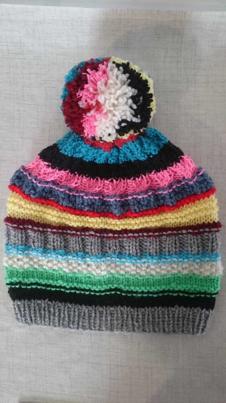 Wool hat beanie Knit wool beanie Unisex Hat Pompon beanie Womens knit hats Winter knit hats Winter fall beanie Knitted winter caps