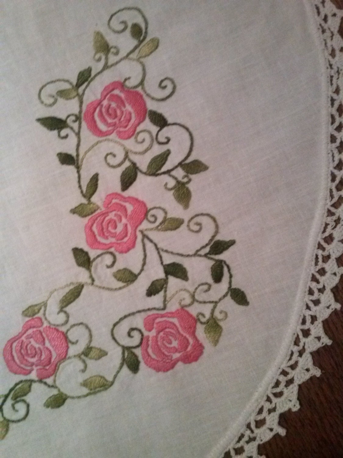 Buy Embroidered Tablecloth, Embroidery Tablecloth, Square Tablecloth