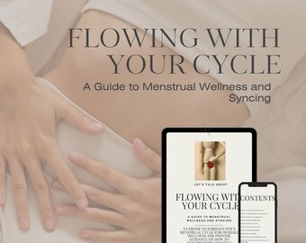 Menstruationszyklus Ratgeber: Ganzheitliches Wellness Ebook (Digitaler Download)