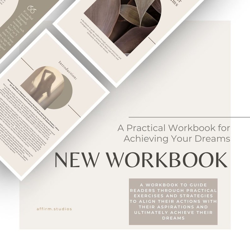 Alignment Workbook: Self-discovery & Dream Achievement (digital ...