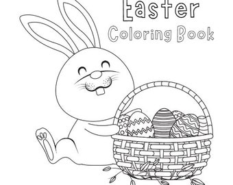 Easter Coloring Pages (9 pages total)