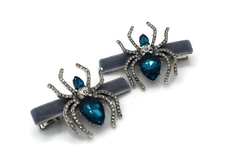 Spinnennetz Haarspange Aus Metall – Große Haarklammer Für Frauen & Mädchen, Perfekt Für Halloween & Festliche Anlässe