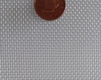 Aluminium Wire Craft Mesh Fine Approx 1.5mm x 1.5mm holes Craft Projects