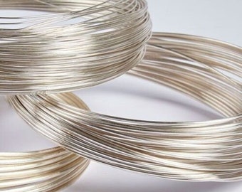 1mm Silver Plated Copper Wire / Jewellery Making / Floristry / Craft Wire / Non Tarnish / Model Making / Pick Your Length / Low Price