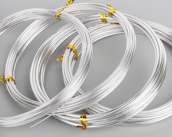 Non Tarnish Aluminium Craft Wire High Quality Modelling - Jewellery Making