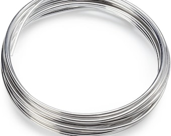 10m x 2mm Aluminium Craft Wire Modelling Craft Florist Jewellery Beading Wire Armature Building High Quality Craft Wire