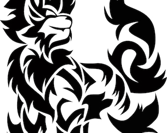 Arcanine Inspired Decal