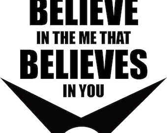 Gurren Lagann Inspired Quote Decal
