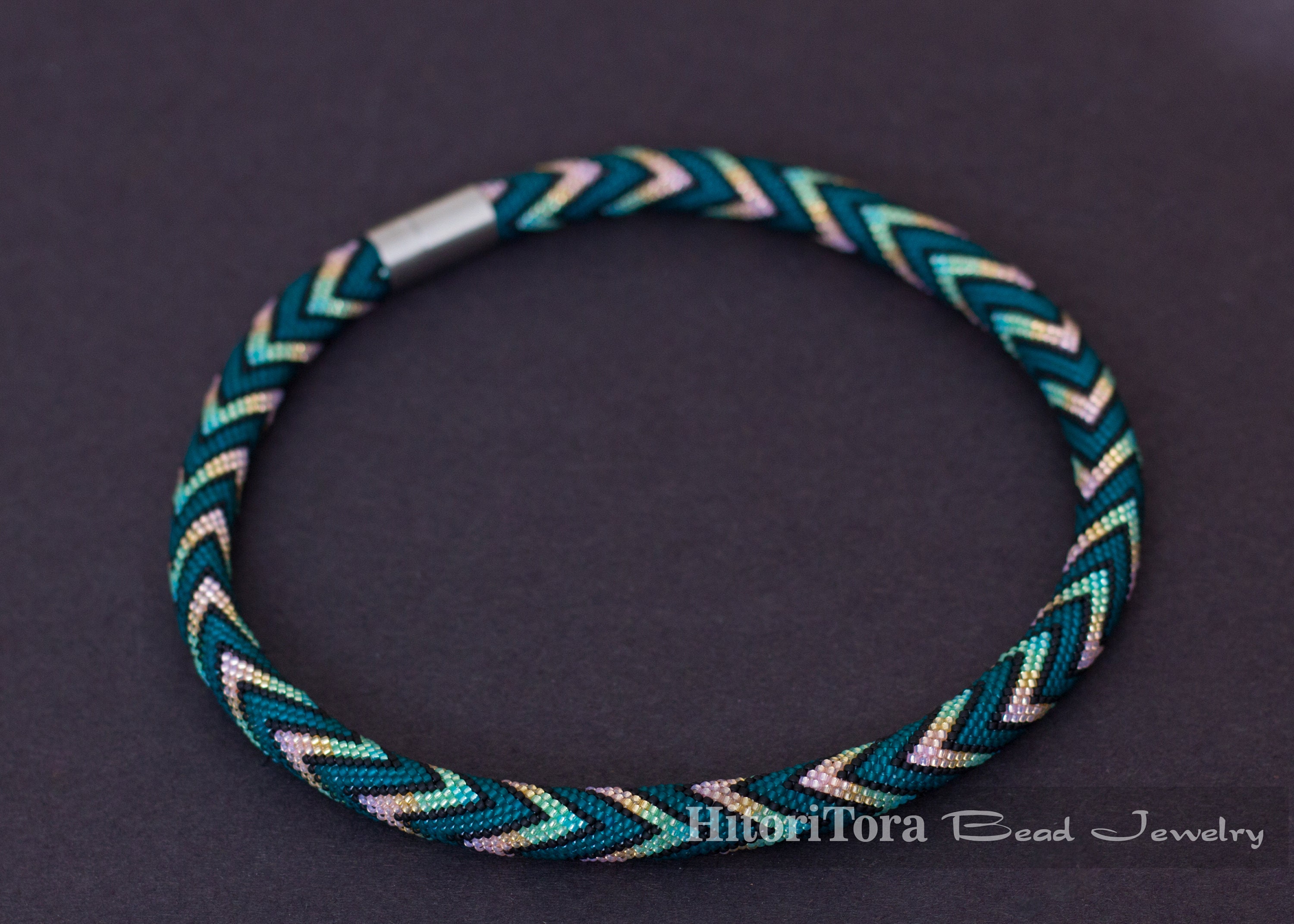PDF Pattern for Beaded Crochet Bracelet Seed Bead Pattern - Etsy