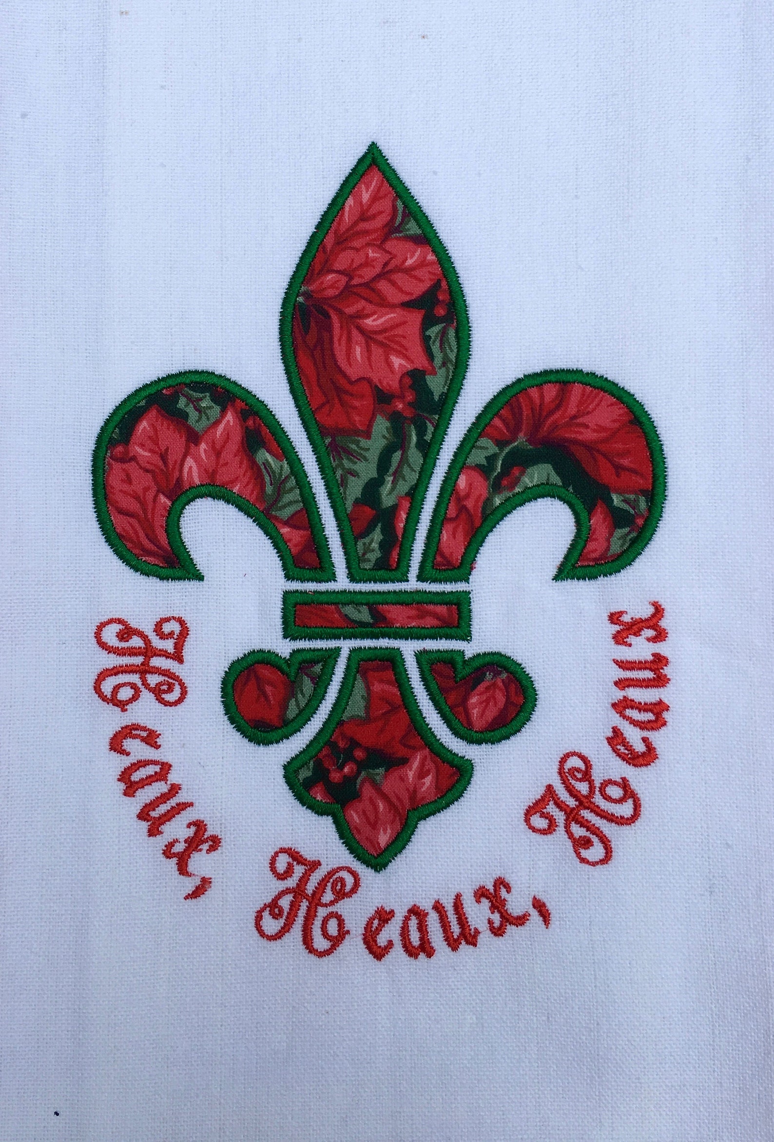 Navidad cajún toallas de cocina de Navidad HoHoHo Let It | Etsy