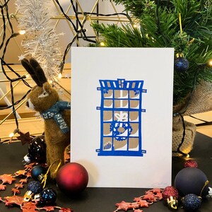 Risoprint Christmaswindow Card, set of 5 image 4