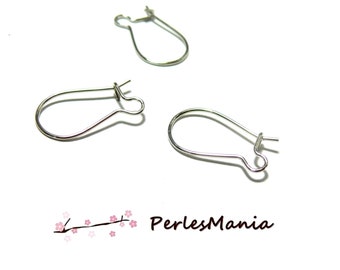 50/ Chip Earrings 10/ mm Bright Silver 50/ Push s1119881 Pax