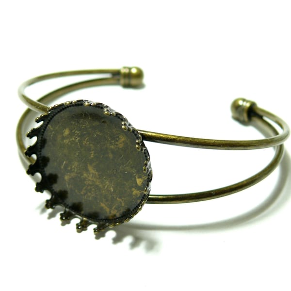 BRONZE-colored GRIFFE Brass bracelet holder to choose from