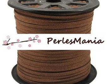 2 m S118 5mm light brown suede cord
