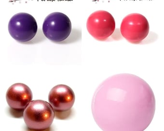 PS11... Lot 1 Sound Bead 16mm for Pregnancy Bola Creation different colors