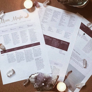 Moon Magic Menstruation Guide