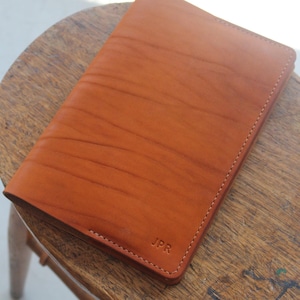 Leather notebook cover / moleskin cover A5 journal