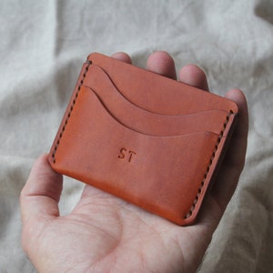 Slim card/cash wallet with free personalisation image 2