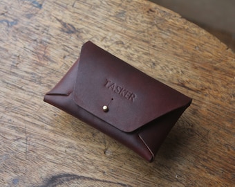 Leather card wallet