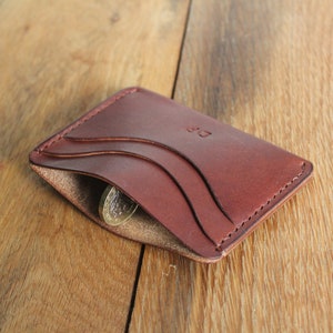 Slim card/cash wallet with free personalisation image 3