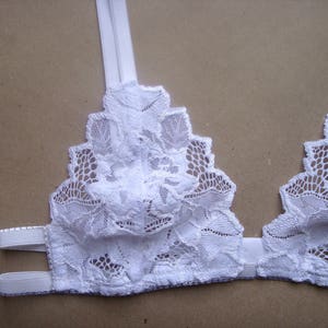 bralette strappy triangle