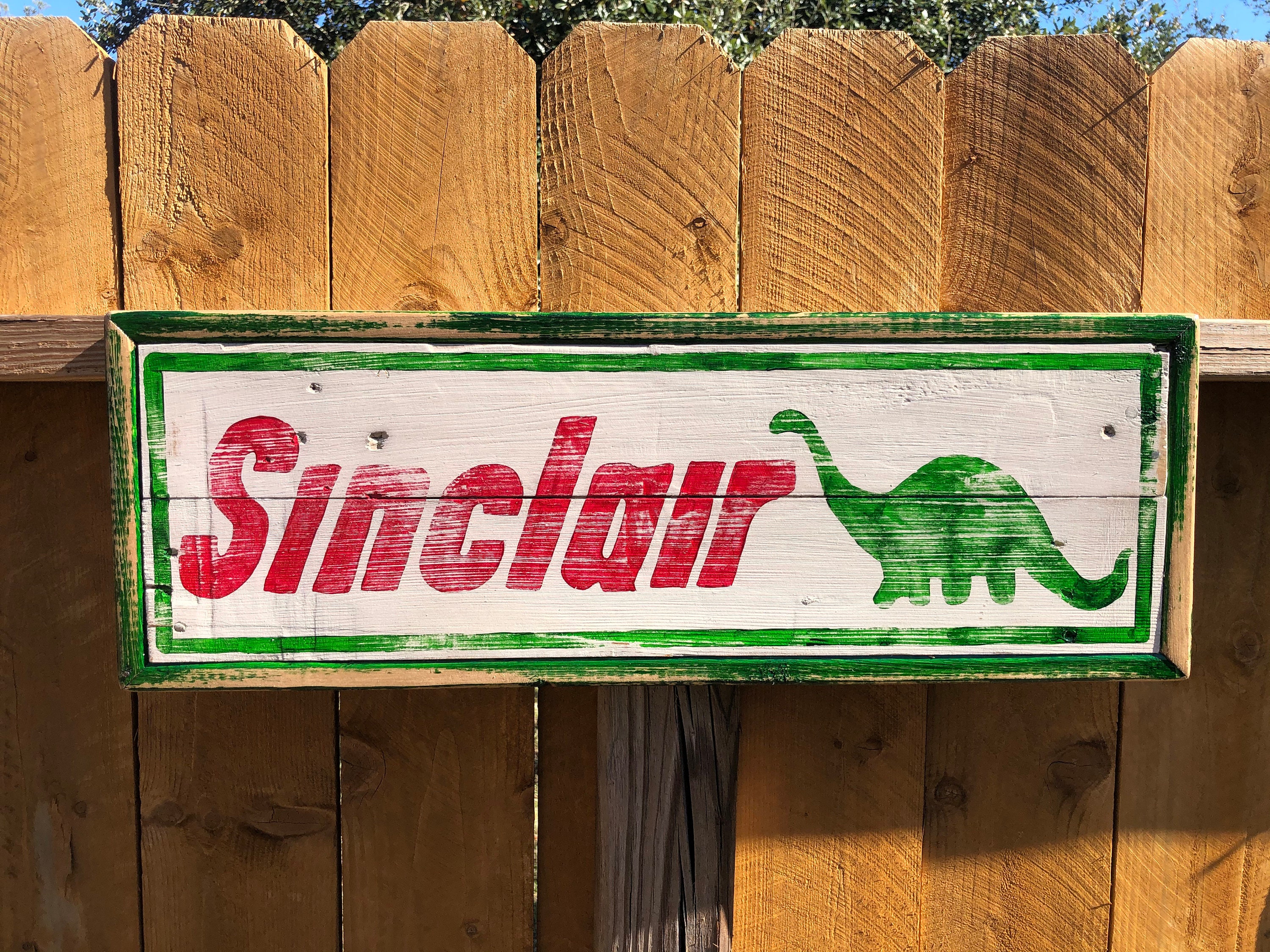 Sinclair Sign for sale compared to CraigsList Only 4 left at 60