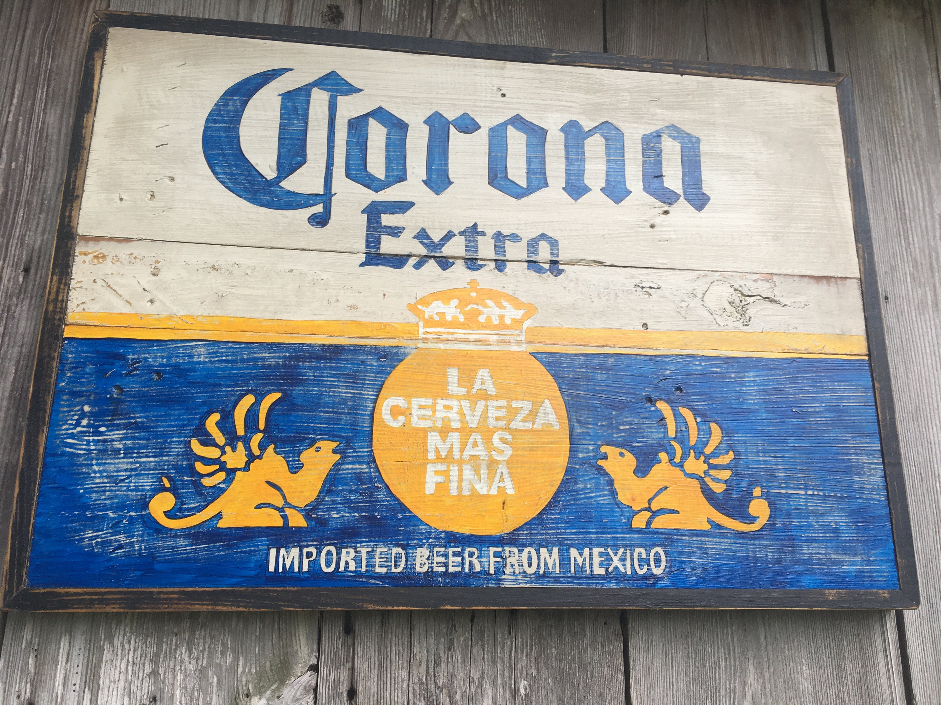 Vintage Corona Beer Sign - Etsy Vintage Corona Beer Sign - Etsy