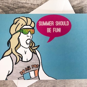 El verano debería ser divertido: Summer House Kyle Cooke inspiró saludos/tarjeta de amistad