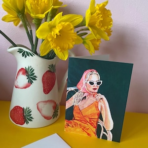 Il Dolce Far Niente / Tarjeta de felicitación inspirada en el verano italiano / Solo porque sí / Amistad / Tarjeta de nota