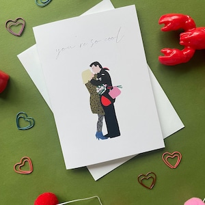You're So Cool- True Romance Film inspirierte Grußkarte Grußkarte / Hochzeitskarte / Jahrestag / Valentinstag