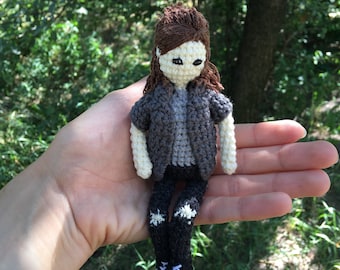 Ellie crochet toy, best gift for gamer geek art toy action figure