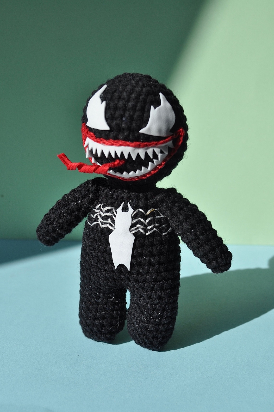Crochet pattern Venom toy Amigurumi tutorial PDF file DIY Etsy