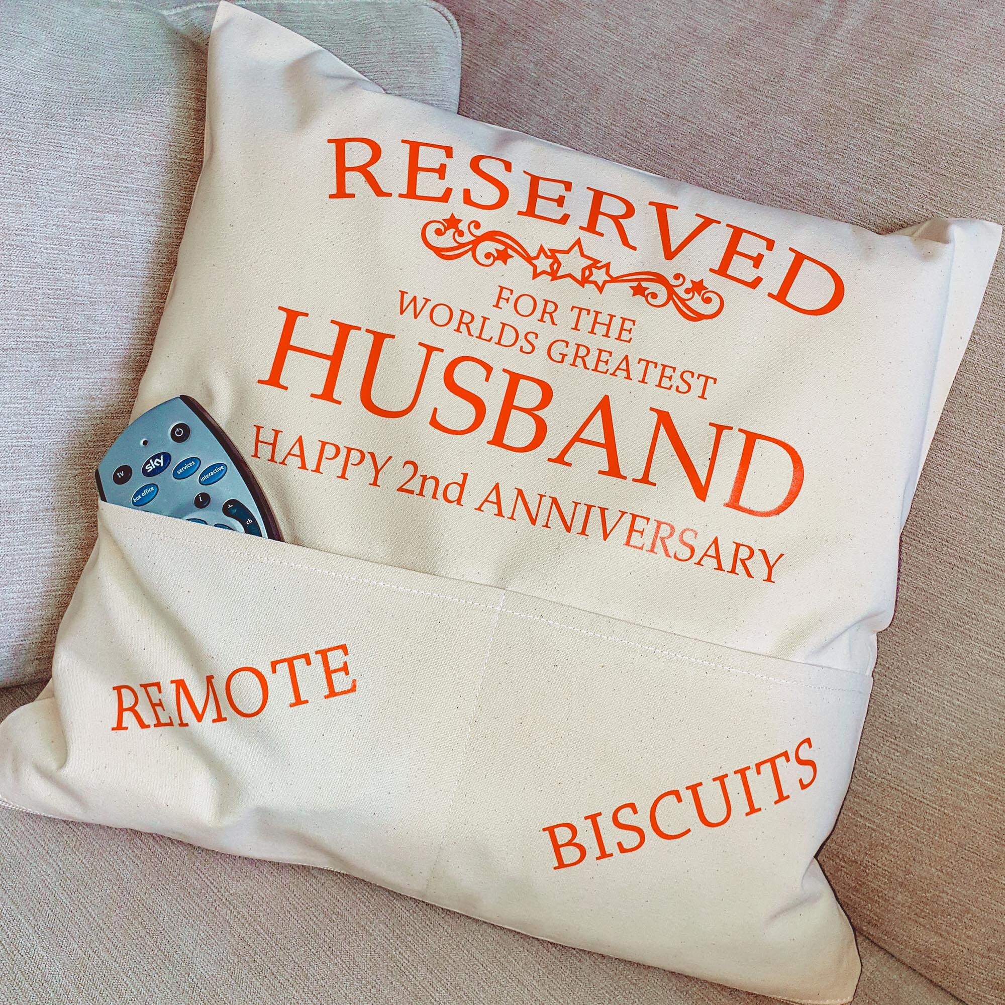 Personalised Remote Control Cushion Gift lockdown Gift for Etsy