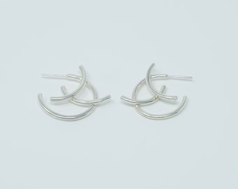Mangrove Collection Hoops with stud back fastening