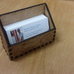 Beautiful Laser-Cut Business Card Holders! Customization Available! FREE US SHIPPING!