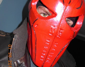 Red Hood Battle Helmet - Deluxe