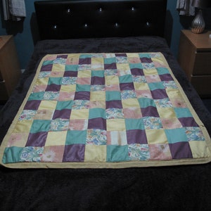 Handmade patchwork quilt
