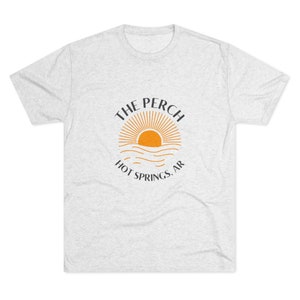 The Perch - Hot Springs, AR - Unisex Tri-Blend Crew Tee