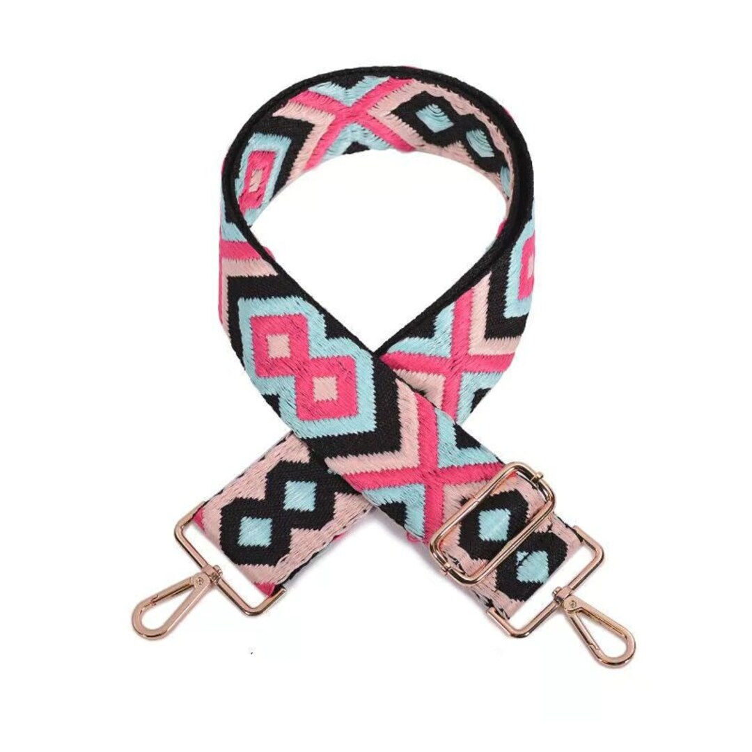 Boho Handbag Strap Guitar Strap Purse Strap Canvas Bag Etsy