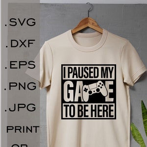 ゲーマー svg、ゲーム ダウンロード ファイル、コントローラー ビデオ ゲーム svg、面白いゲーマー T シャツ、男の子向けのデザイン カット ファイル 印刷可能な cricut メーカー シルエット
