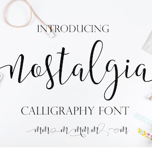 Nostalgia swirly digital font download, carattere Procreate Swash, carattere matrimonio, carattere digitale, carattere calligrafico, carattere script, code Cricut