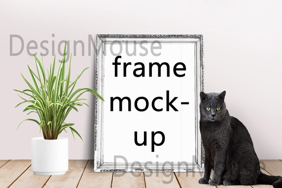 Frame Mockup Frame Background Desktop Image Product Background