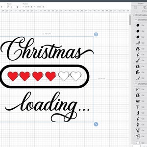 Christmas Loading Svg Decor, Christmas Decor, Svg Christmas, Cut File ...