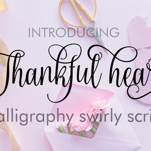 Digital download calligraphy font Wedding Christmas digital font  modern calligraphy script, Wedding Font, Christmas Font, invitations font