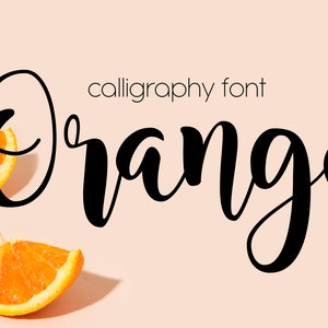 Carattere digitale, carattere calligrafico scritto a mano per l'arredamento della fattoria, carattere Procreate Cricut, carattere per l'arredamento moderno, carattere nuziale