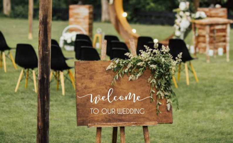 Welcome SVG bundle, Wedding welcome Cricut design cut file, Farmhouse sign svg, swirly welcome cut file, long tail cricut image 5