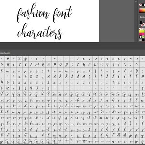 Fashion Digital long cursive font, Swirly font, Cricut font, Fonts Download, Font Digital, Font Script, Font Wedding, tails font, Procreate image 4